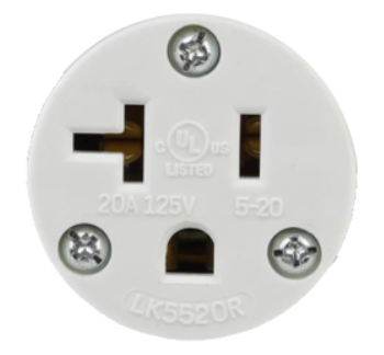 Required wall outlet type