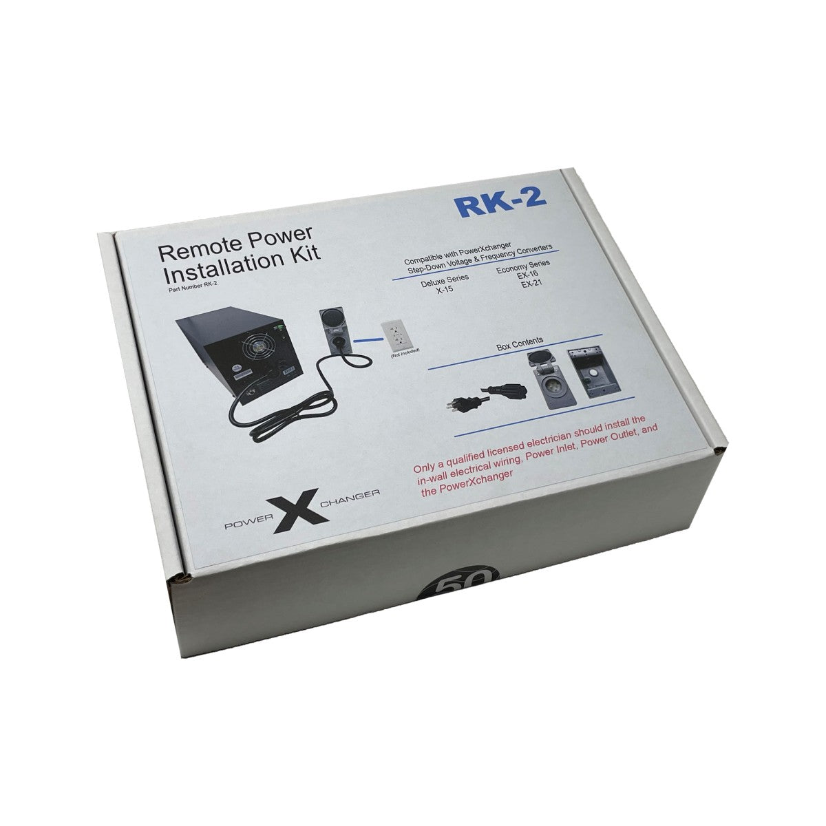 Remote Power Installation Kit RK-2 | For X-15, EX-16 & EX-21