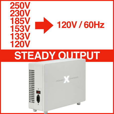 Voltage Regulation: 220V/50Hz to 120V/60Hz Converter Test