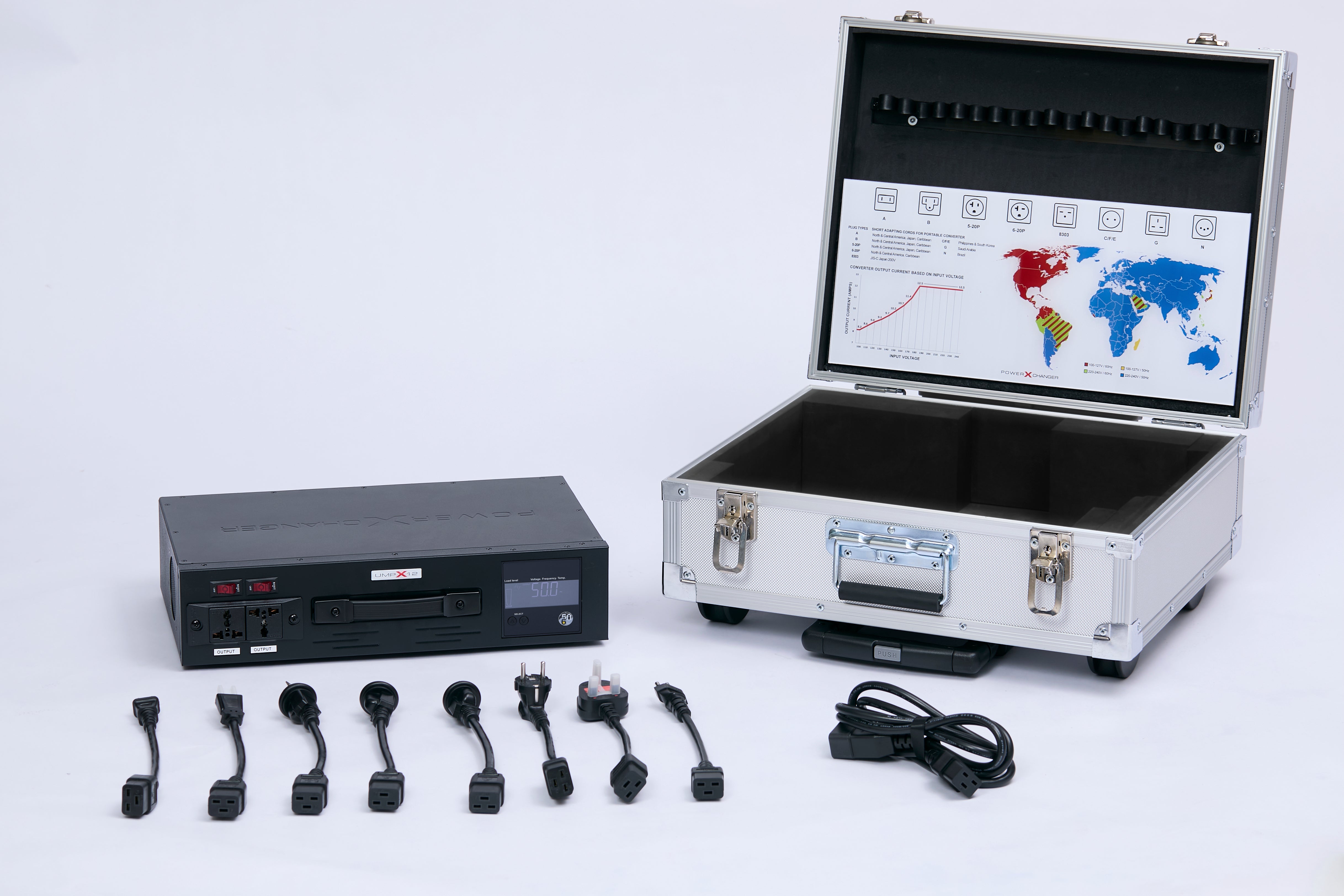 UMPX-12 Portable Step Up Voltage Frequency Converter – PowerXchanger