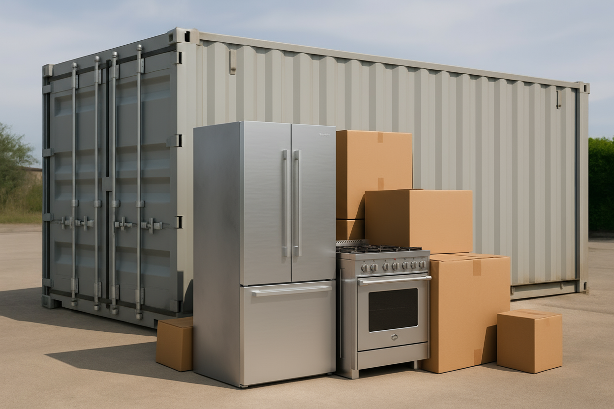 Add appliances to it like a fridge and stove