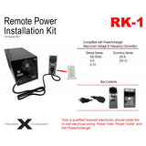 Remote Power Installation Kit RK-1 | For X-5, X-10, EX-8 & EX-12