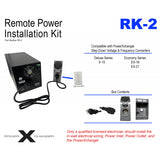 Remote Power Installation Kit RK-2 | For X-15, EX-16 & EX-21
